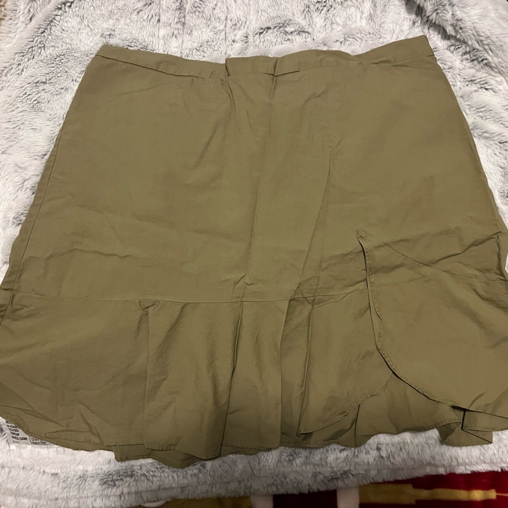 Green madewell skirt
